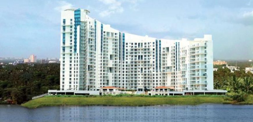 LUXURY FLAT 4 BHK FOR SALE IN DLF RIVERSIDE VYTILLA KOCHI WITH WATERFRONT VIEW
